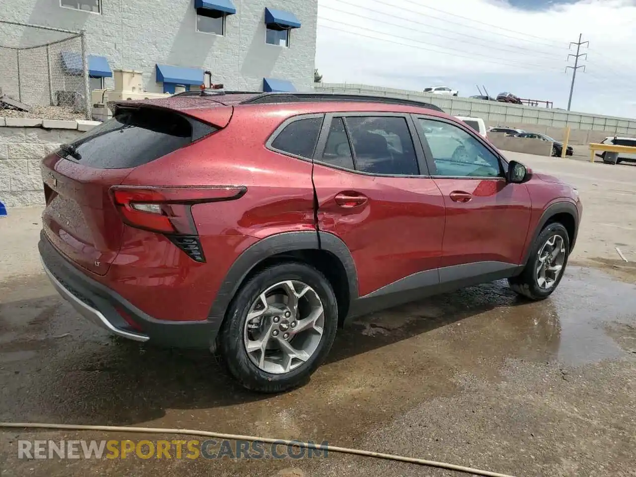 3 Photograph of a damaged car KL77LHEP5SC229833 CHEVROLET TRAX 2025