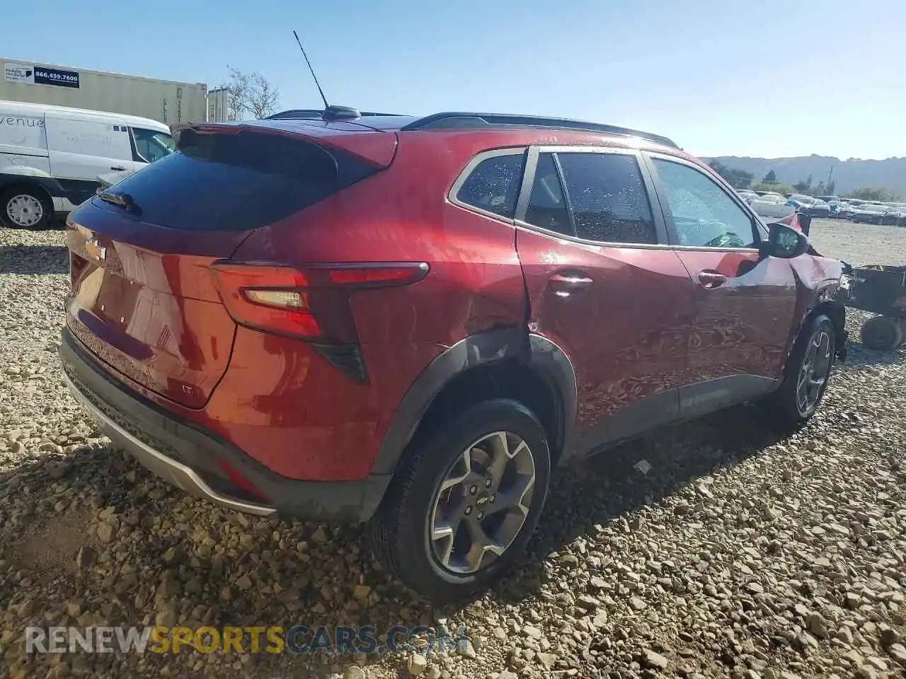 3 Photograph of a damaged car KL77LHEP5SC239505 CHEVROLET TRAX 2025