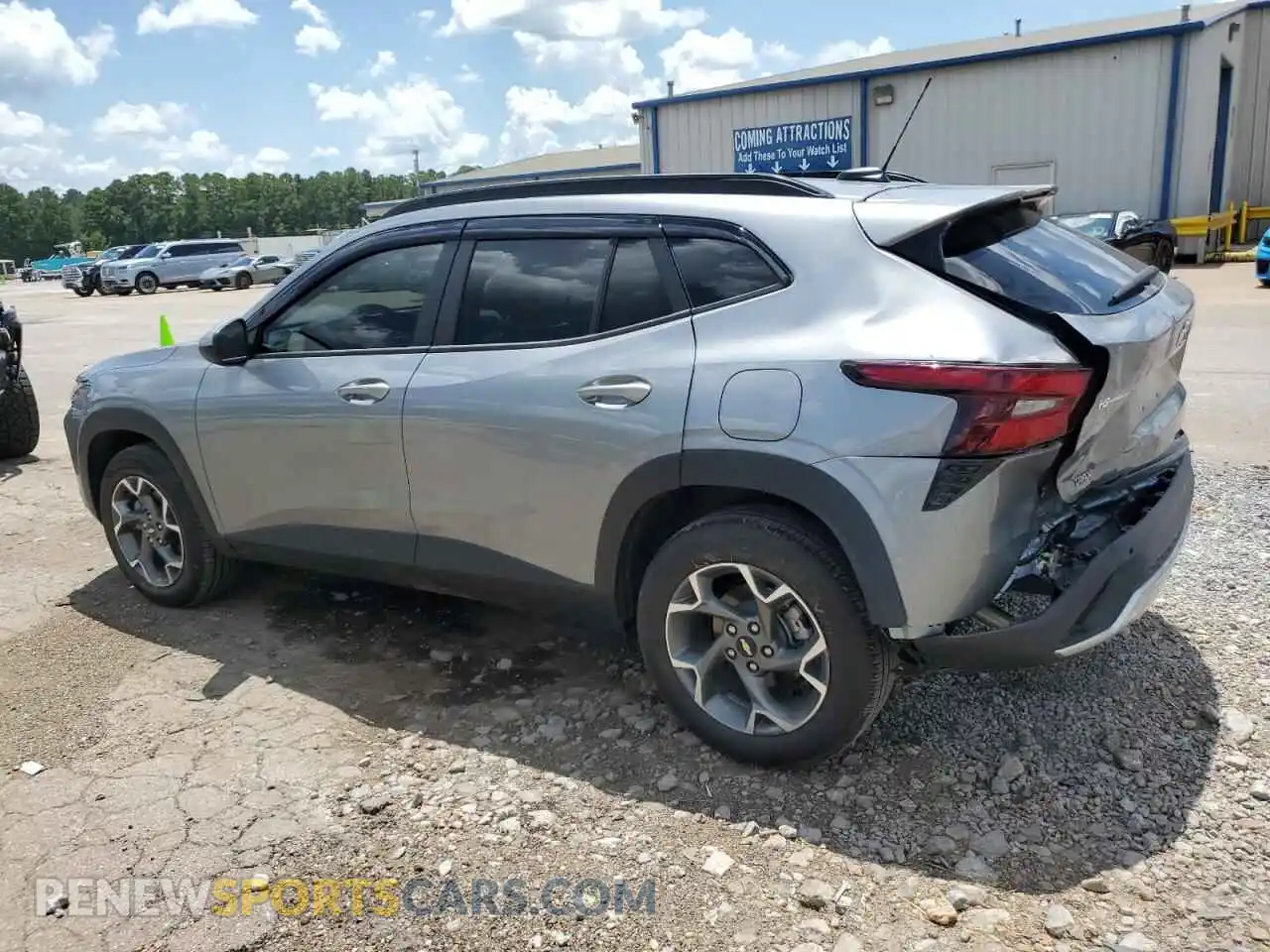 2 Photograph of a damaged car KL77LHEP5SC250262 CHEVROLET TRAX 2025