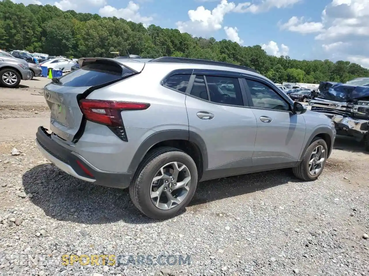 3 Photograph of a damaged car KL77LHEP5SC250262 CHEVROLET TRAX 2025