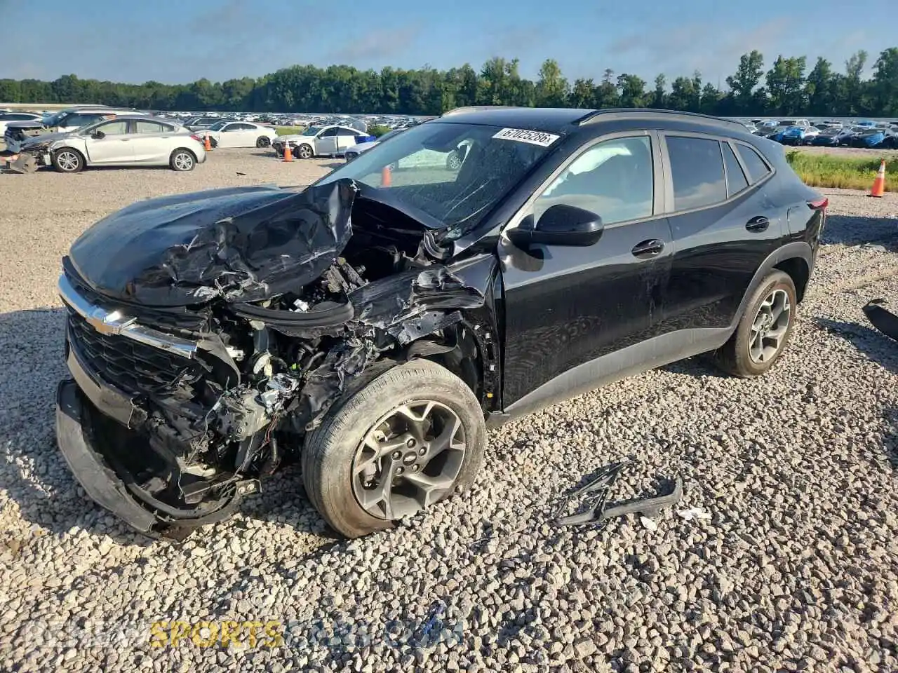 1 Фотография поврежденного автомобиля KL77LHEP5SC259026 CHEVROLET TRAX 2025
