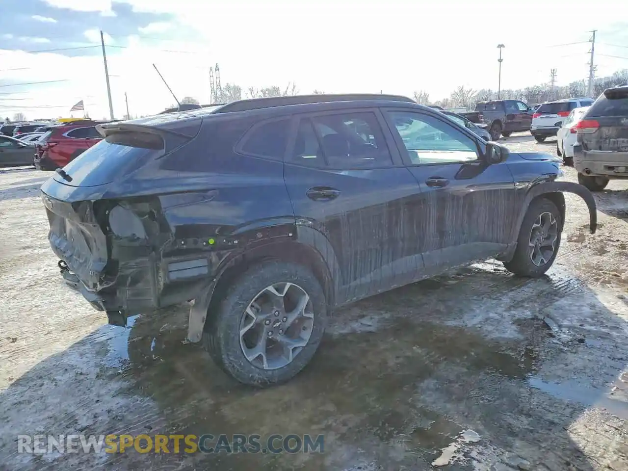 3 Photograph of a damaged car KL77LHEP5SC295704 CHEVROLET TRAX 2025