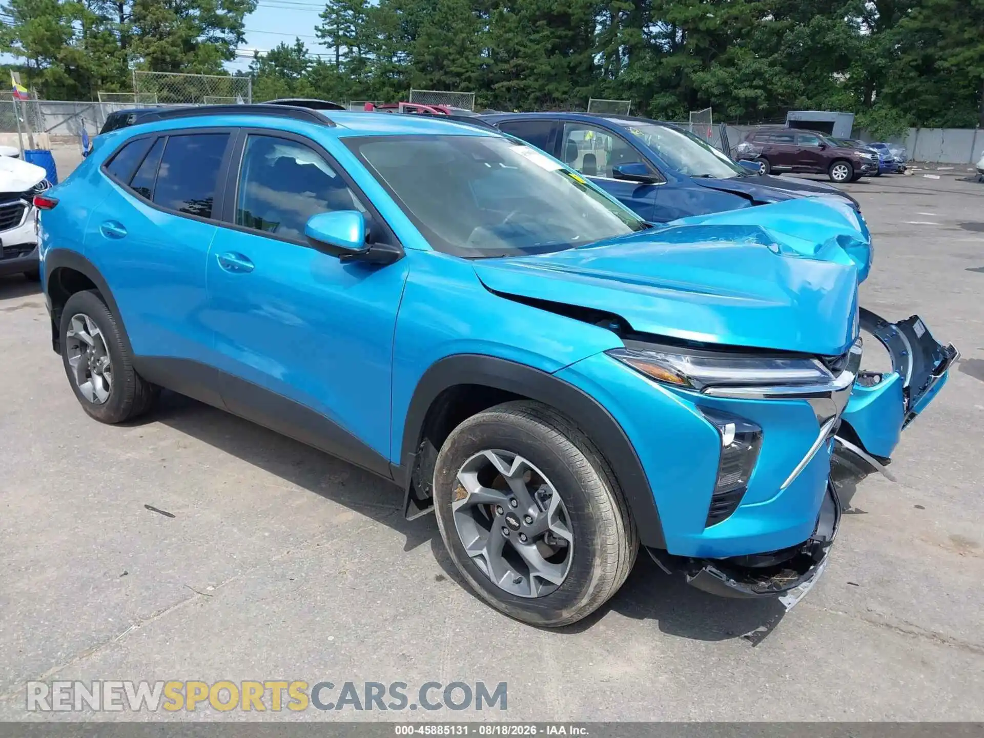 1 Photograph of a damaged car KL77LHEP5SC299266 CHEVROLET TRAX 2025