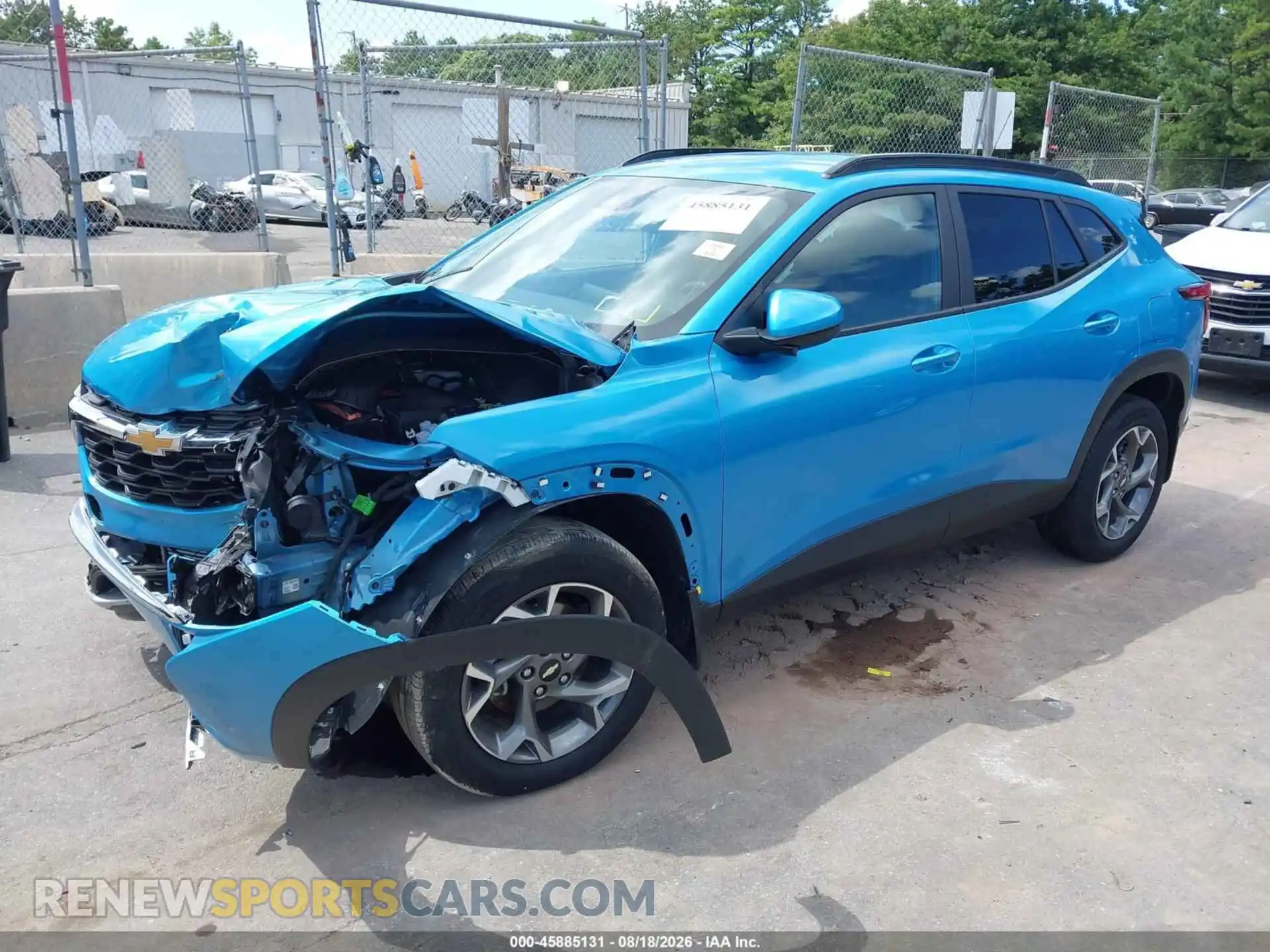 2 Photograph of a damaged car KL77LHEP5SC299266 CHEVROLET TRAX 2025