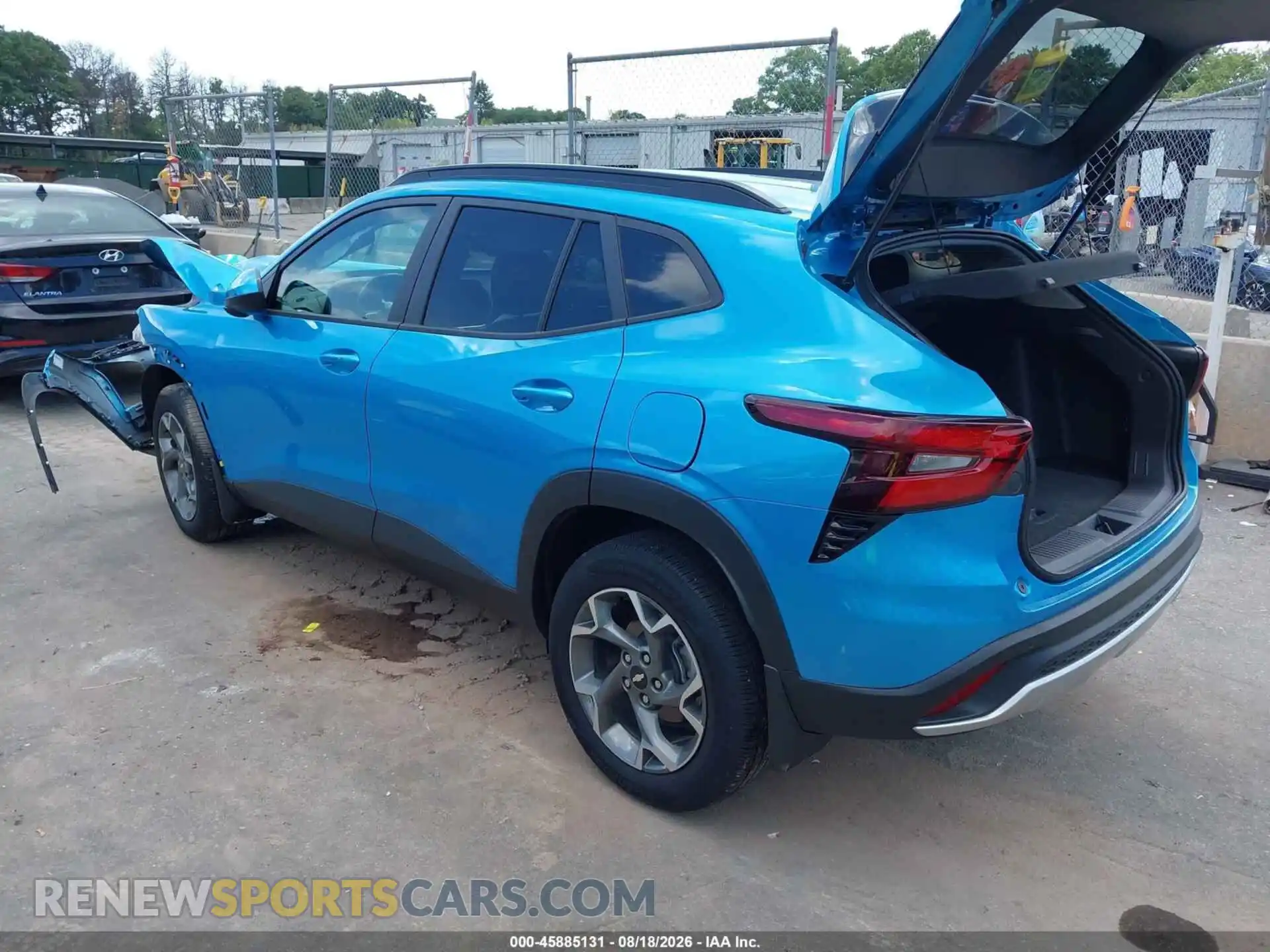 3 Photograph of a damaged car KL77LHEP5SC299266 CHEVROLET TRAX 2025