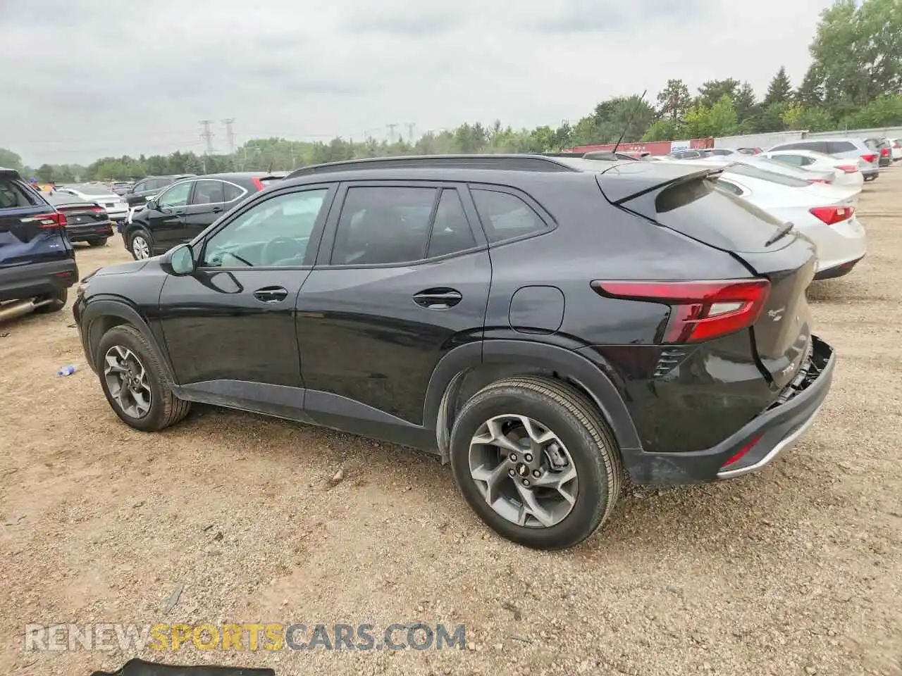 2 Photograph of a damaged car KL77LHEP5SC313764 CHEVROLET TRAX 2025