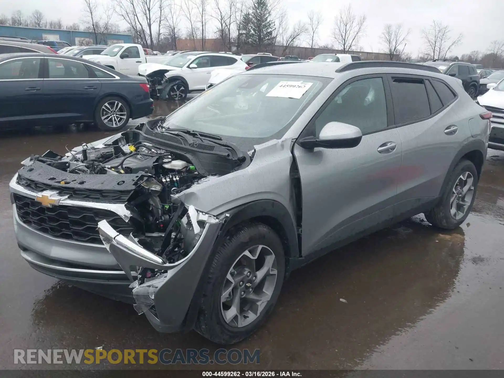 2 Photograph of a damaged car KL77LHEP5SC317300 CHEVROLET TRAX 2025