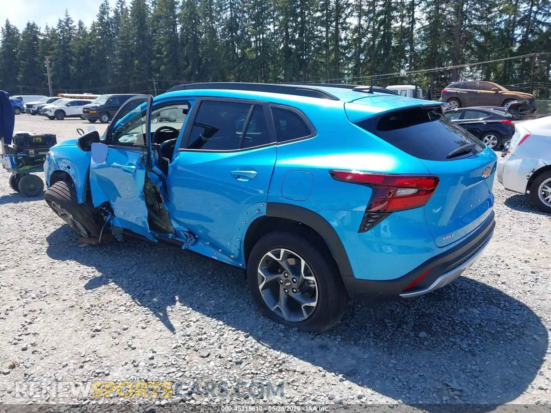 3 Photograph of a damaged car KL77LHEP5SC325669 CHEVROLET TRAX 2025