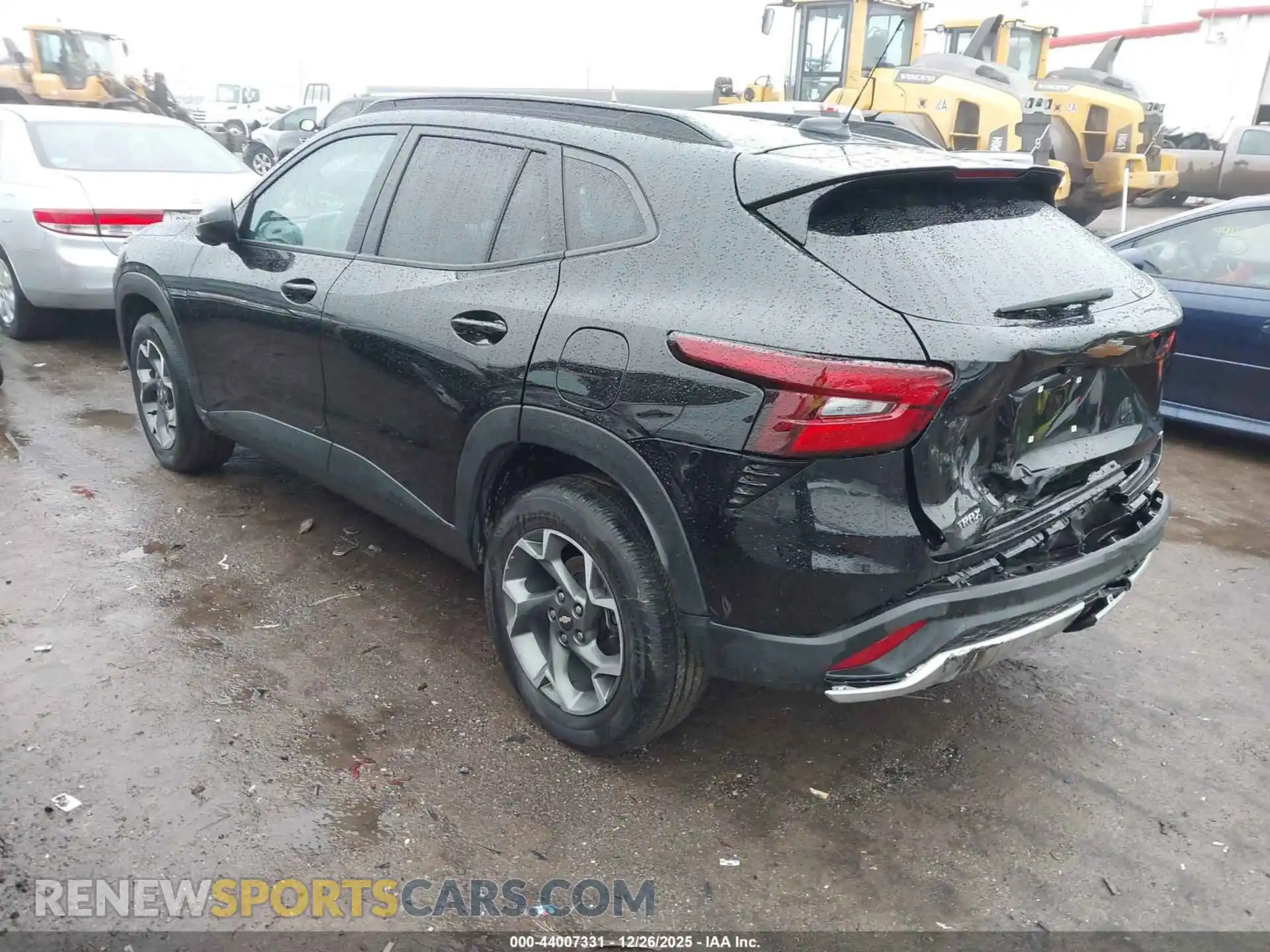 3 Photograph of a damaged car KL77LHEP6SC016955 CHEVROLET TRAX 2025