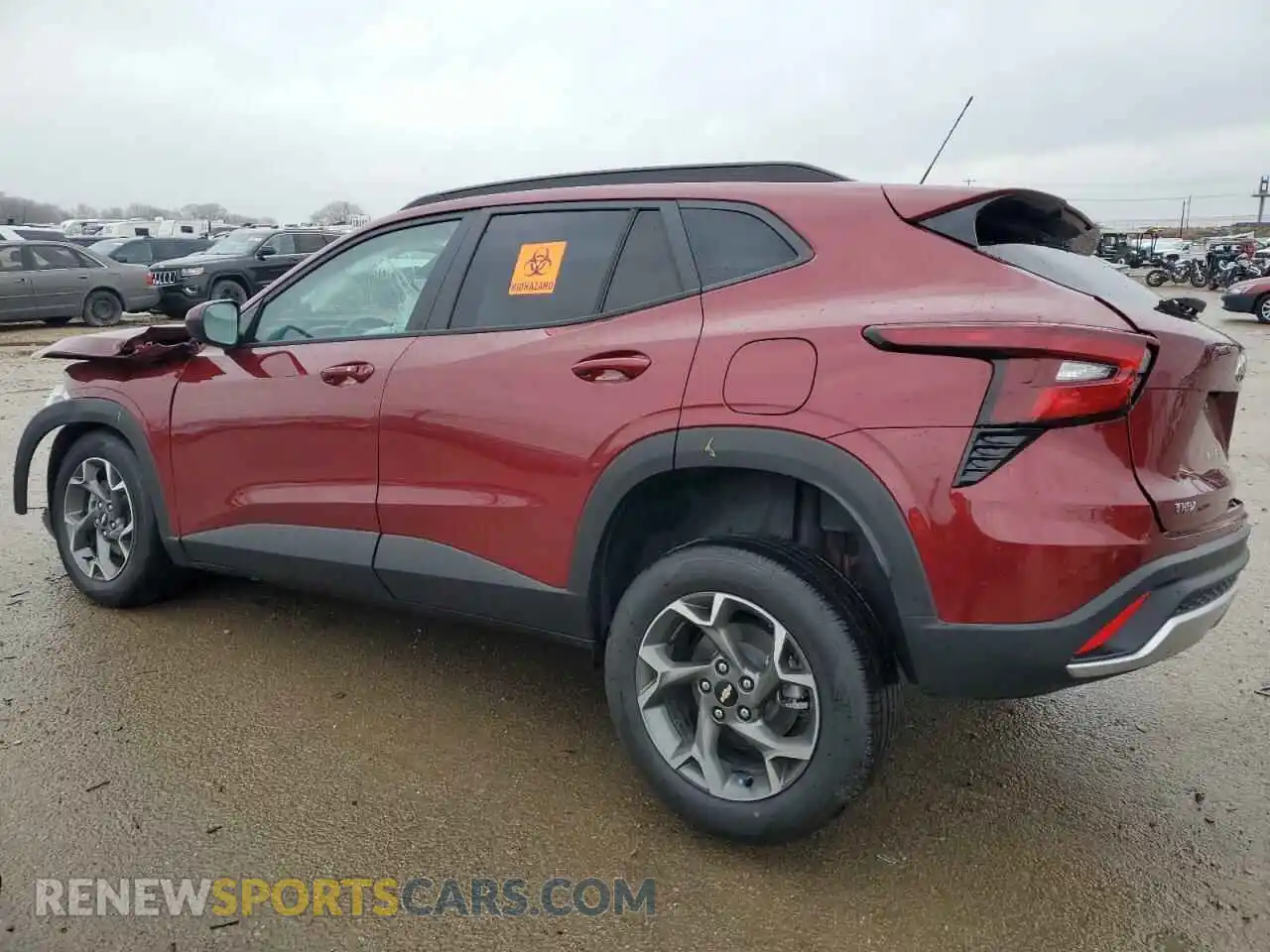 2 Photograph of a damaged car KL77LHEP6SC018785 CHEVROLET TRAX 2025