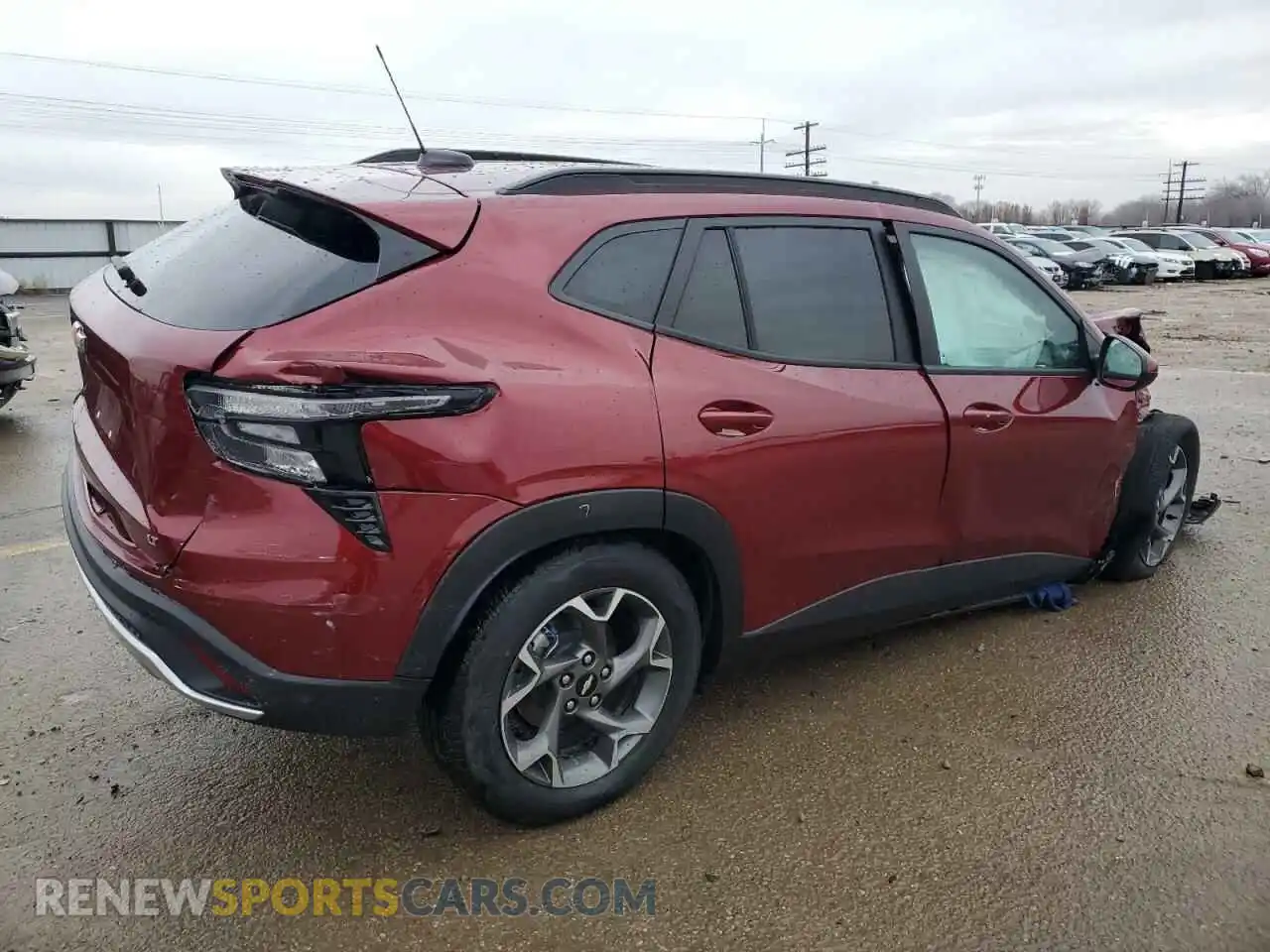 3 Photograph of a damaged car KL77LHEP6SC018785 CHEVROLET TRAX 2025