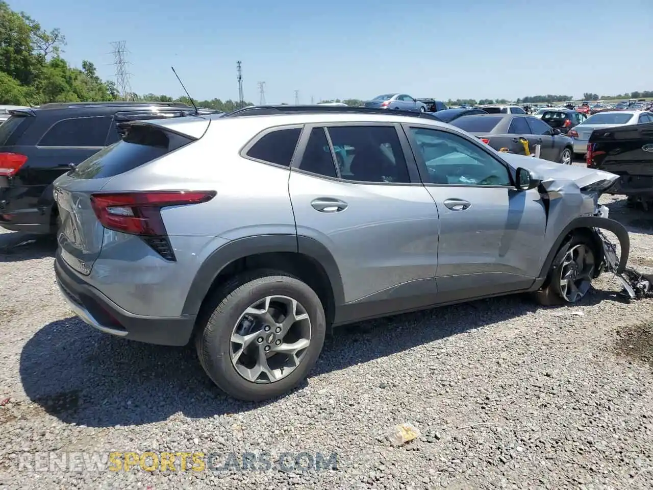 3 Photograph of a damaged car KL77LHEP6SC031505 CHEVROLET TRAX 2025