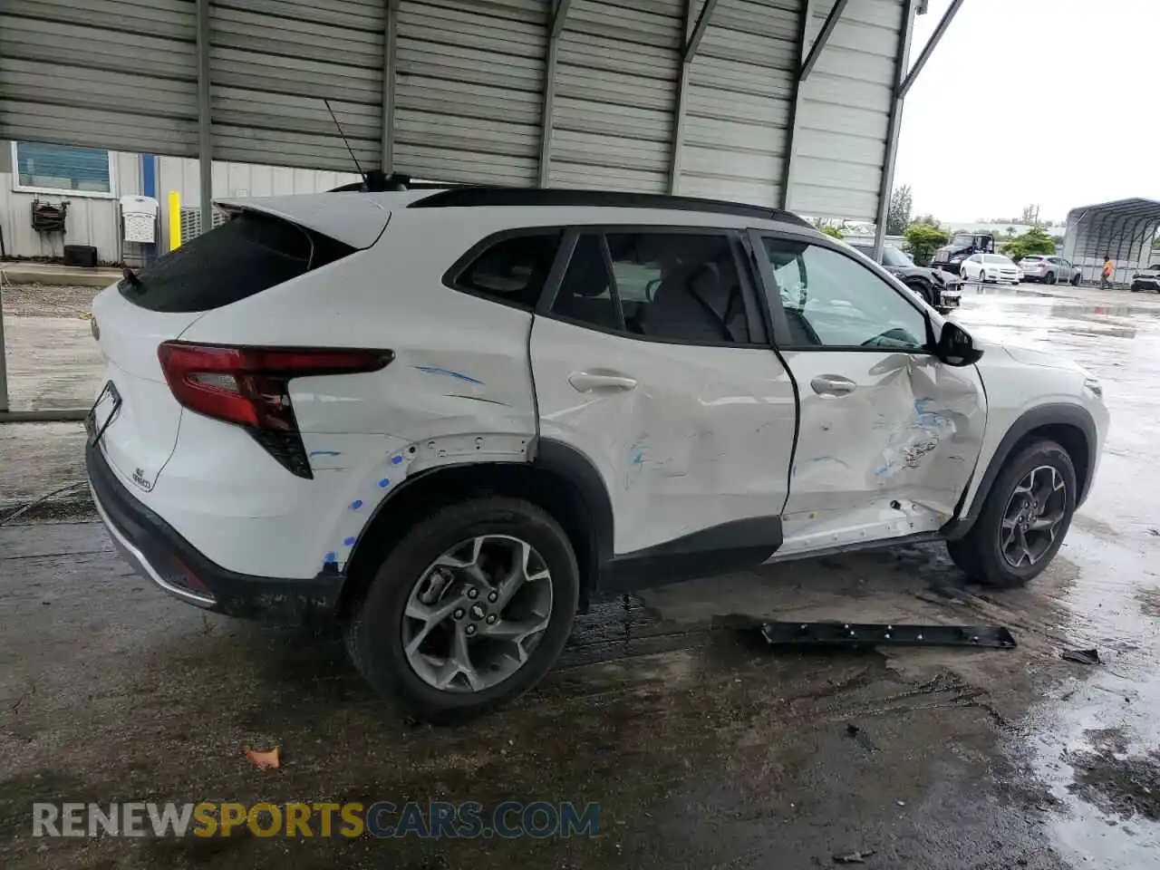 3 Photograph of a damaged car KL77LHEP6SC055187 CHEVROLET TRAX 2025