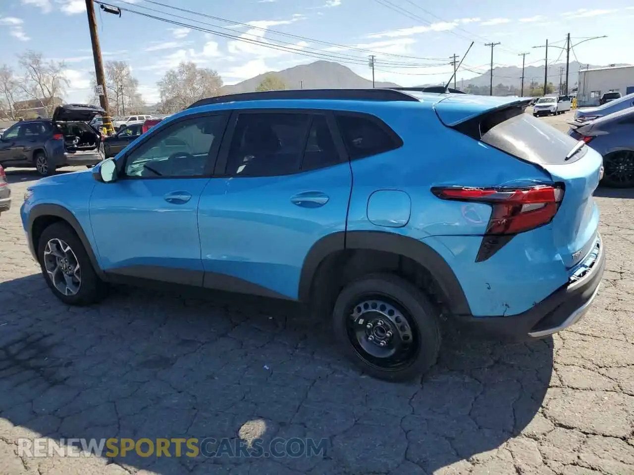 2 Photograph of a damaged car KL77LHEP6SC060504 CHEVROLET TRAX 2025
