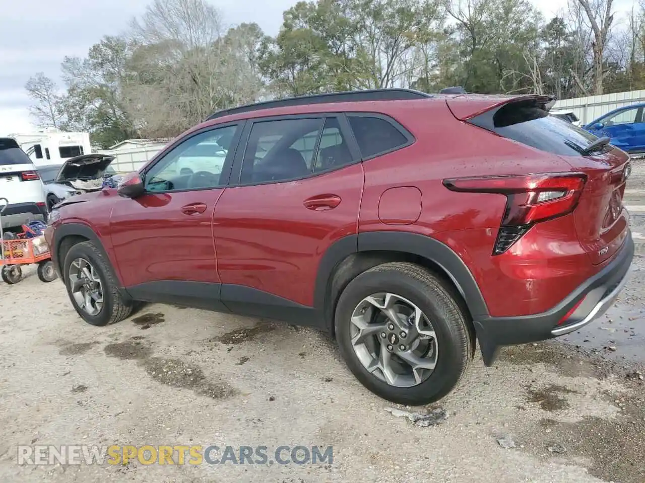 2 Photograph of a damaged car KL77LHEP6SC078193 CHEVROLET TRAX 2025