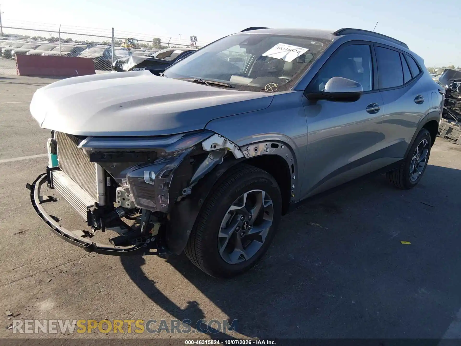 2 Photograph of a damaged car KL77LHEP6SC081787 CHEVROLET TRAX 2025