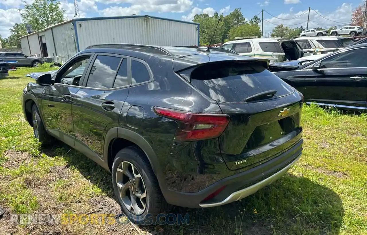 3 Photograph of a damaged car KL77LHEP6SC111578 CHEVROLET TRAX 2025