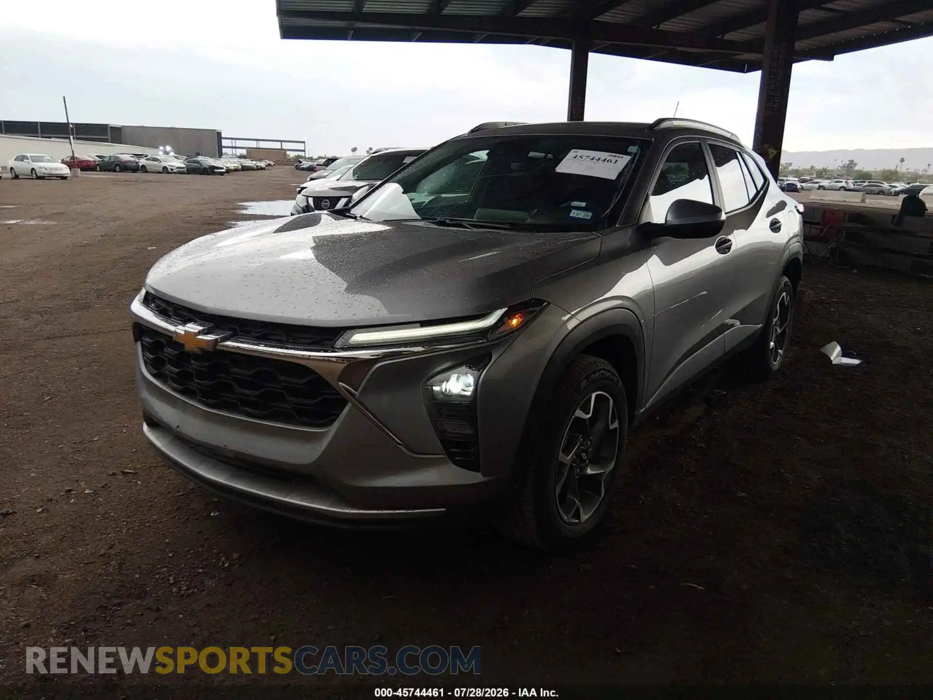 2 Photograph of a damaged car KL77LHEP6SC155614 CHEVROLET TRAX 2025