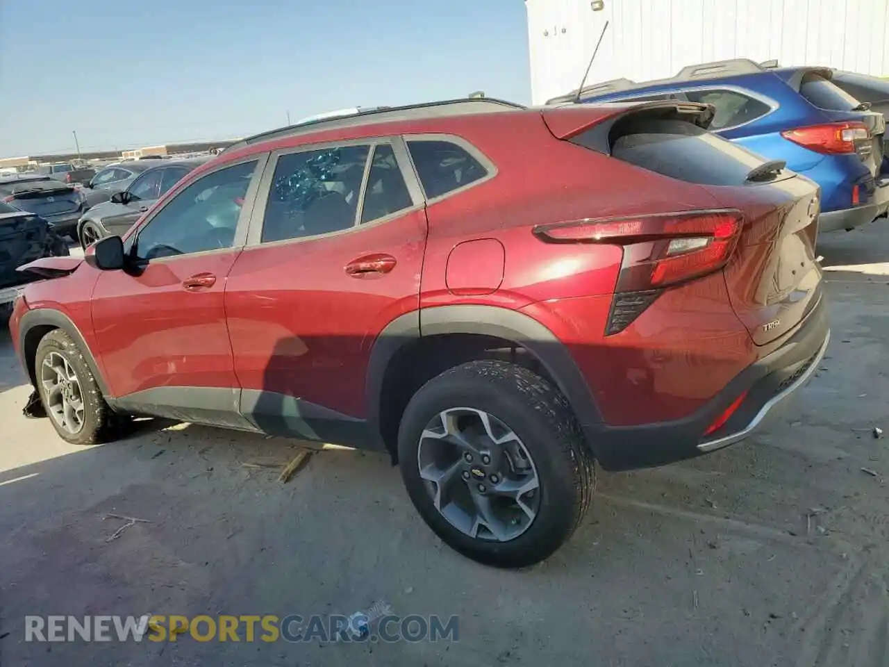 2 Photograph of a damaged car KL77LHEP6SC157850 CHEVROLET TRAX 2025