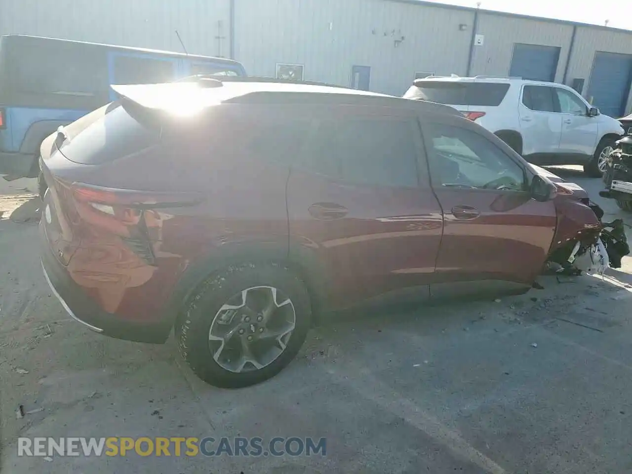 3 Photograph of a damaged car KL77LHEP6SC157850 CHEVROLET TRAX 2025