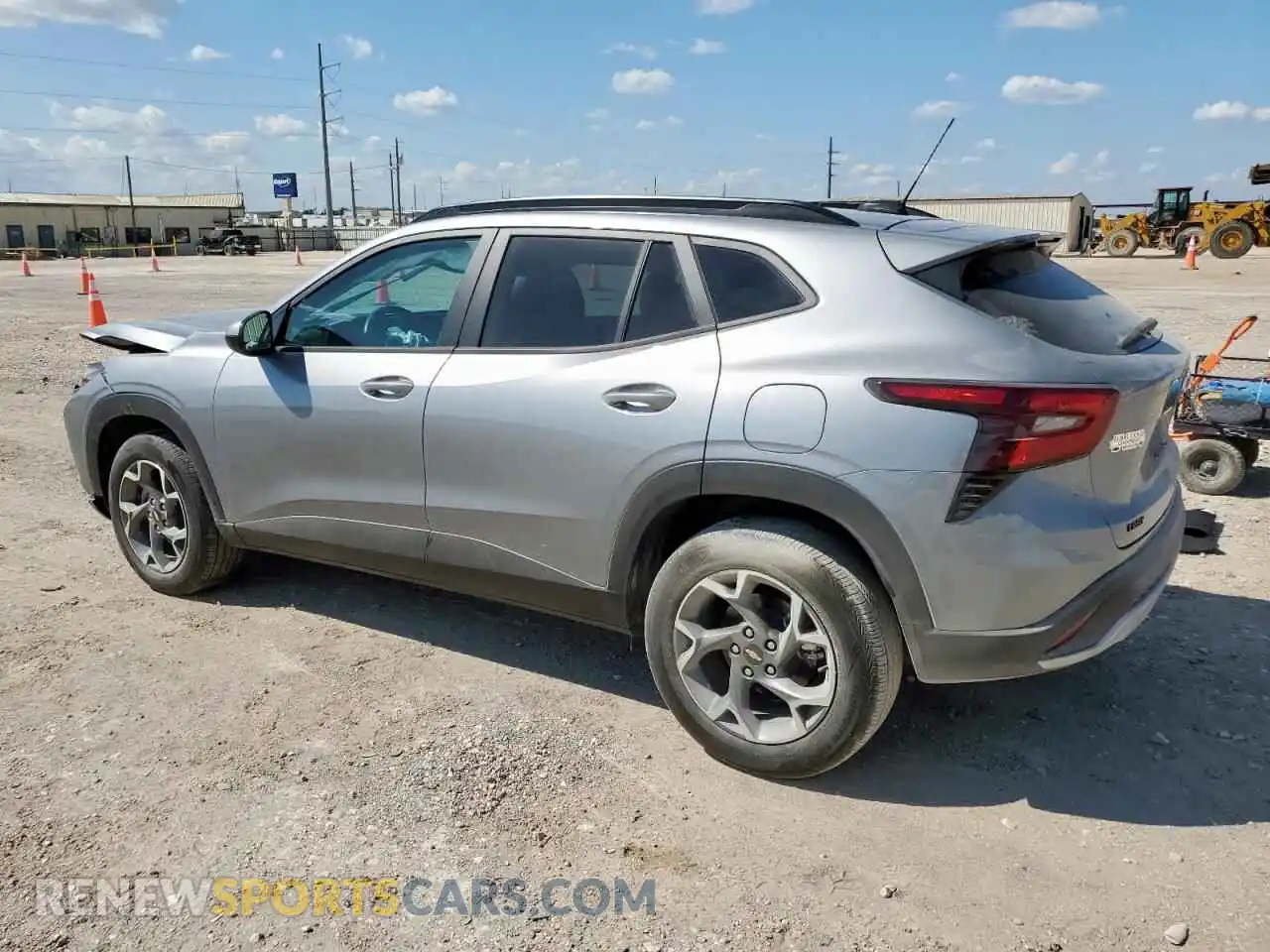 2 Photograph of a damaged car KL77LHEP6SC158125 CHEVROLET TRAX 2025