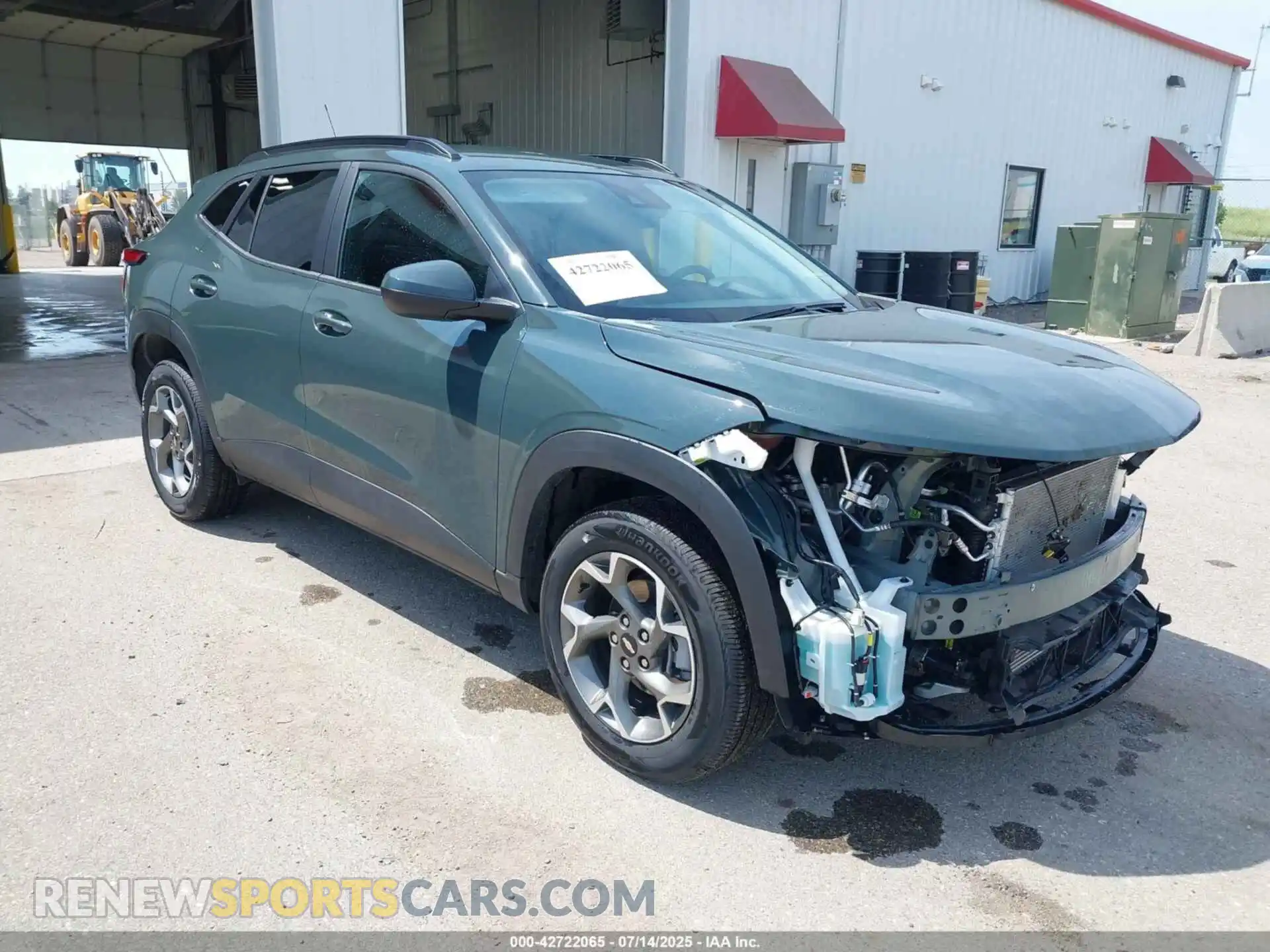 1 Photograph of a damaged car KL77LHEP6SC167777 CHEVROLET TRAX 2025