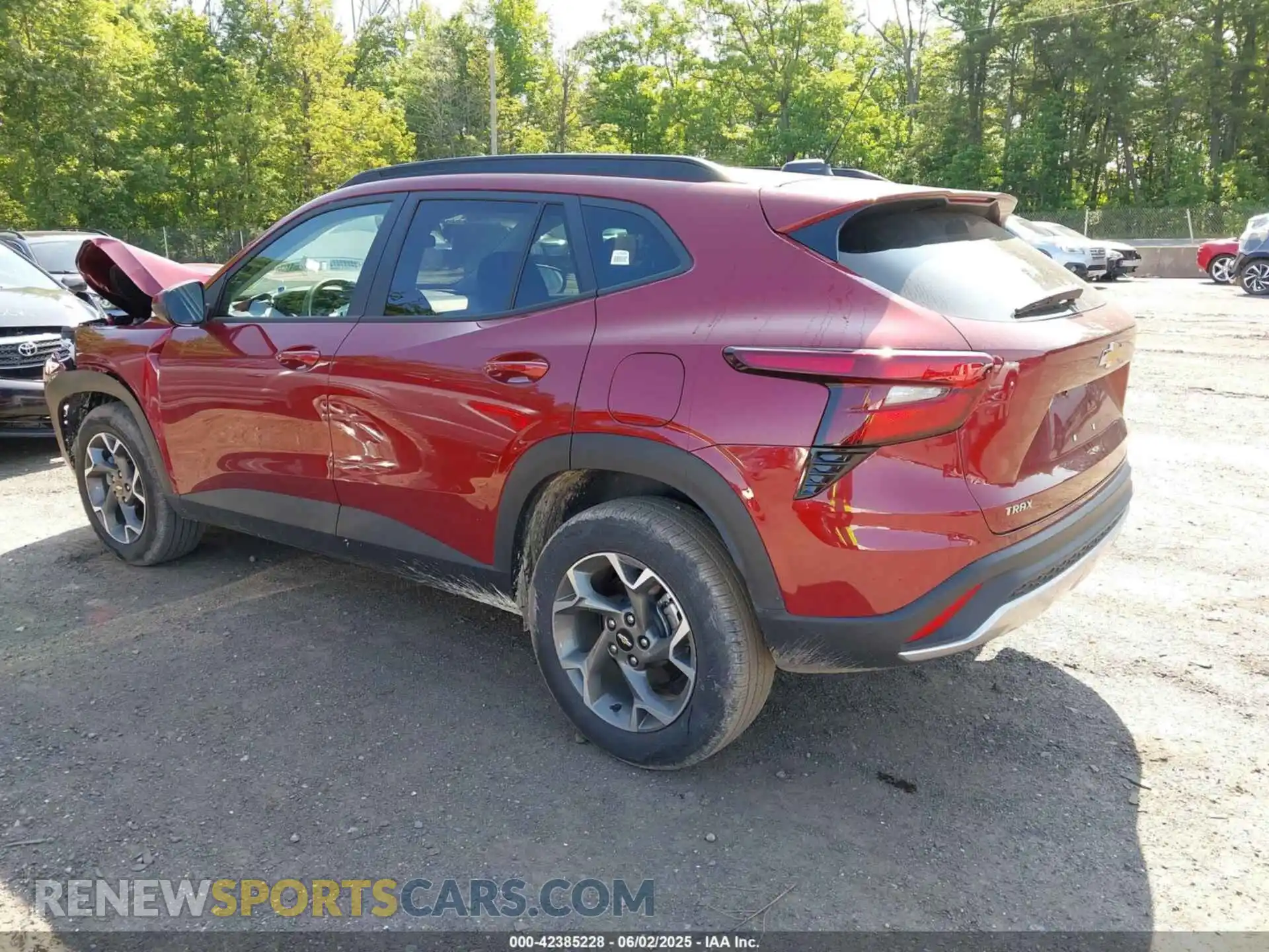3 Photograph of a damaged car KL77LHEP6SC173577 CHEVROLET TRAX 2025