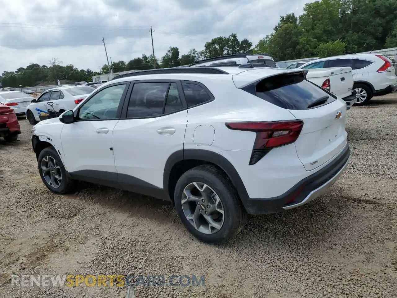 2 fotografías del automóvil dañado KL77LHEP6SC234989 CHEVROLET TRAX 2025