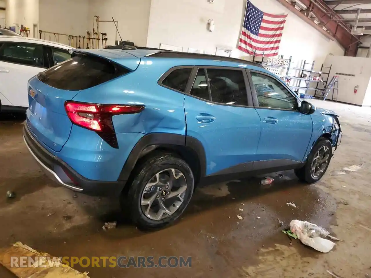 3 Photograph of a damaged car KL77LHEP6SC244745 CHEVROLET TRAX 2025