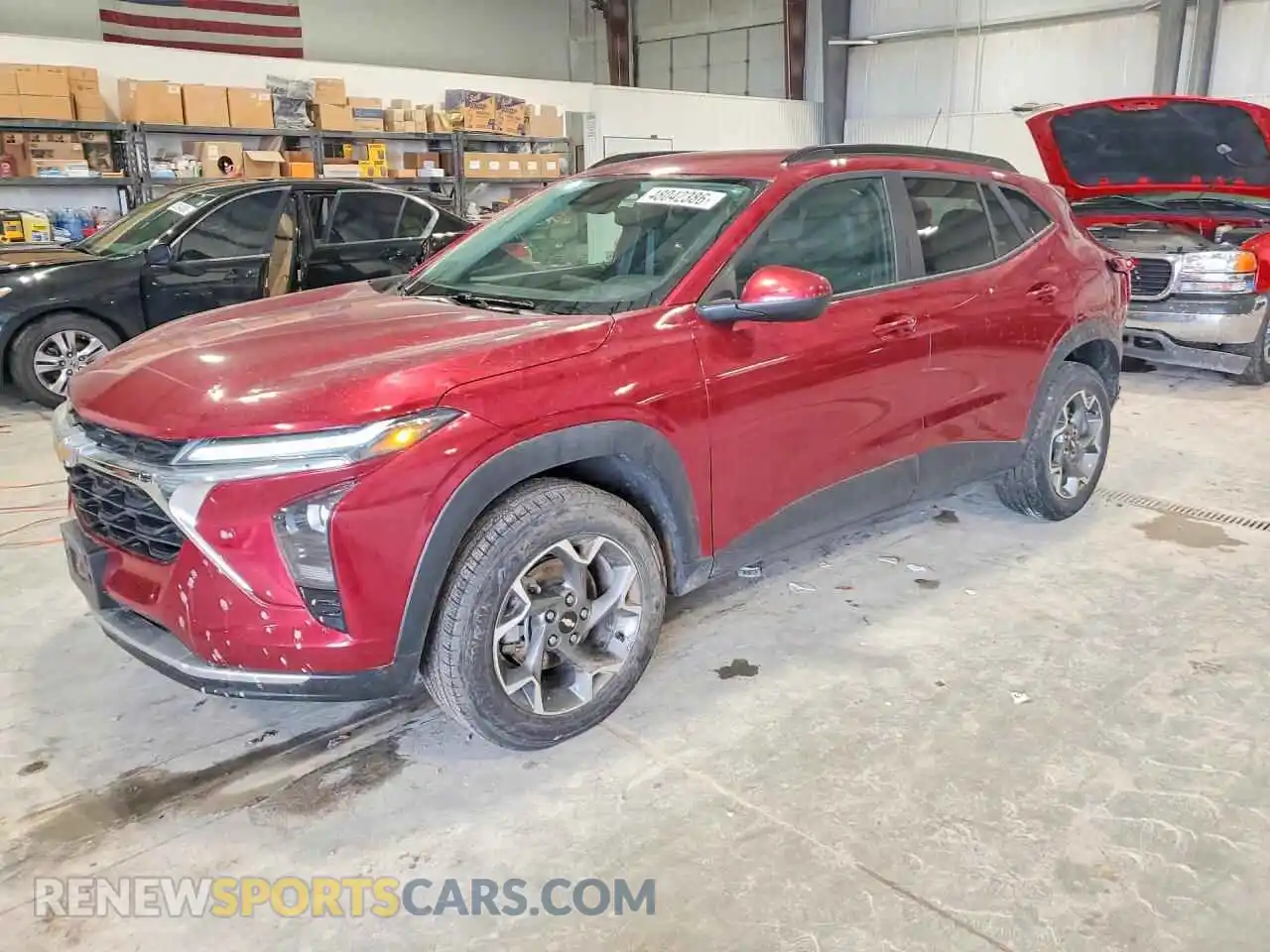 1 Photograph of a damaged car KL77LHEP6SC294142 CHEVROLET TRAX 2025