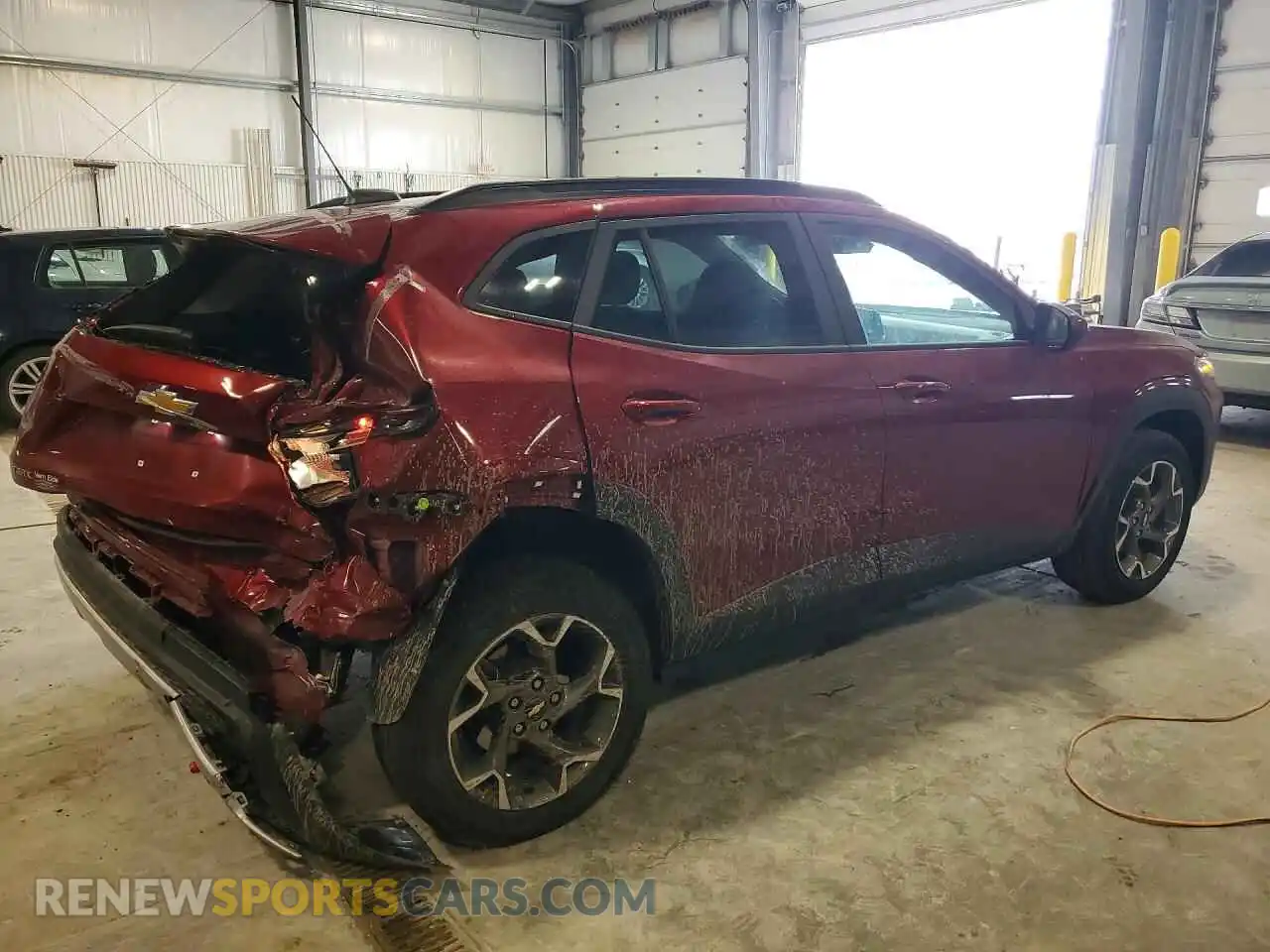 3 Photograph of a damaged car KL77LHEP6SC294142 CHEVROLET TRAX 2025