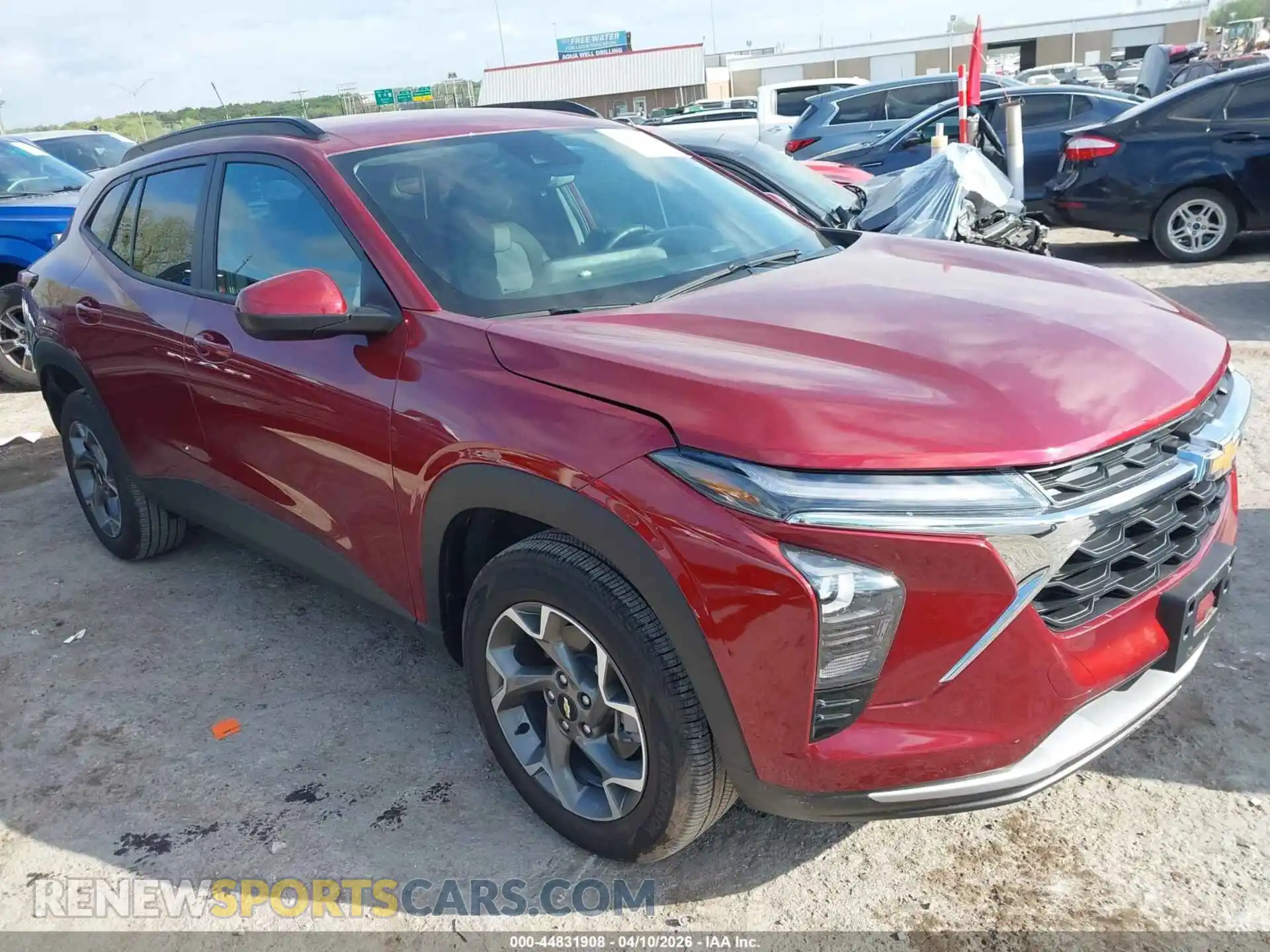 1 Photograph of a damaged car KL77LHEP6SC297557 CHEVROLET TRAX 2025