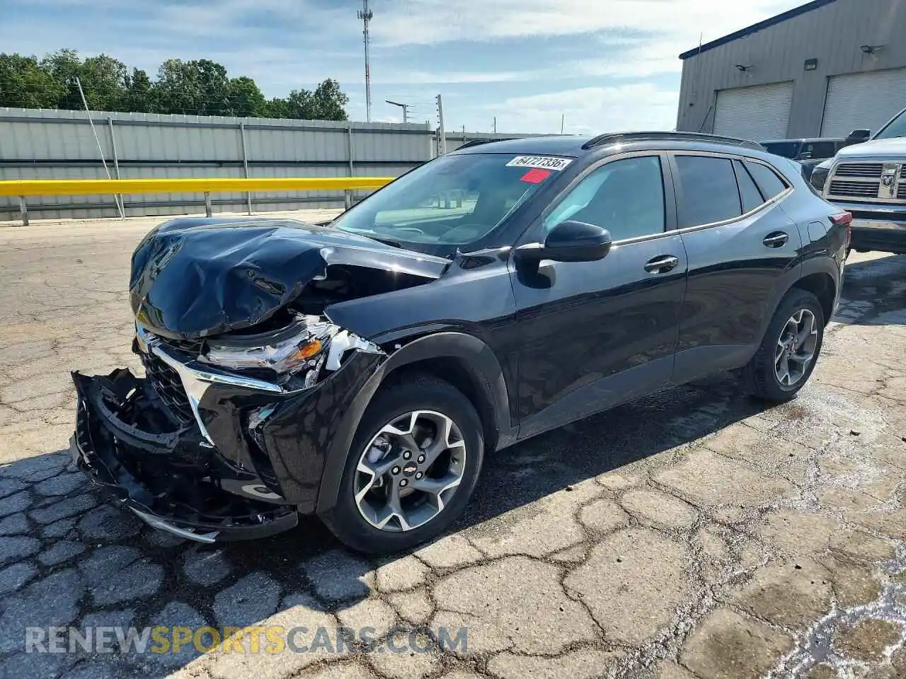 1 Фотография поврежденного автомобиля KL77LHEP7SC097660 CHEVROLET TRAX 2025