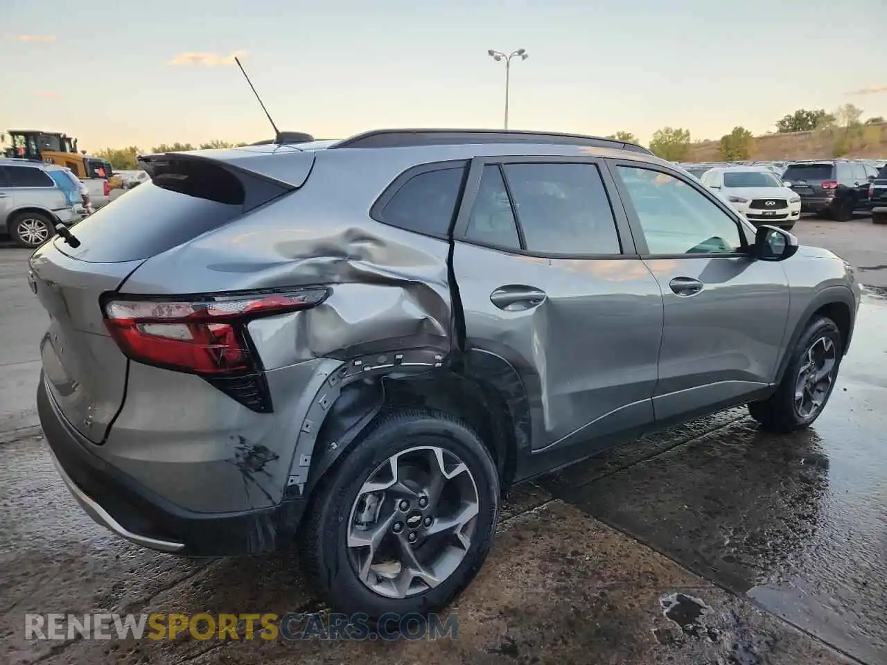 3 Photograph of a damaged car KL77LHEP7SC120547 CHEVROLET TRAX 2025