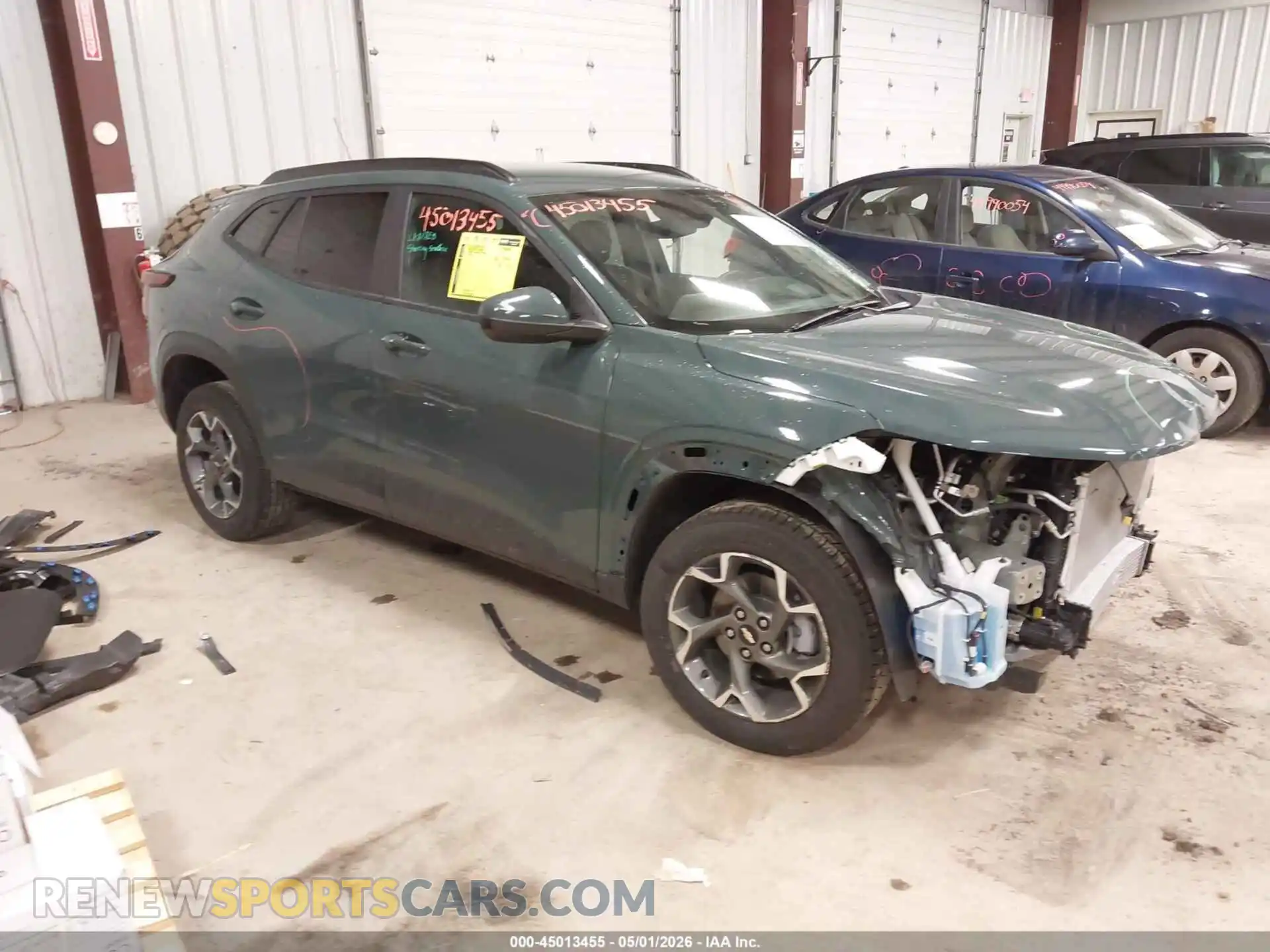 1 Photograph of a damaged car KL77LHEP7SC132956 CHEVROLET TRAX 2025
