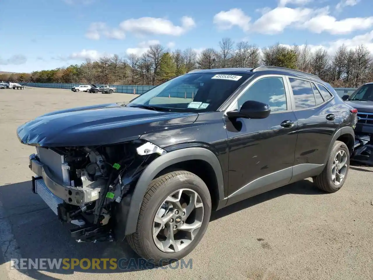 1 Photograph of a damaged car KL77LHEP7SC139860 CHEVROLET TRAX 2025