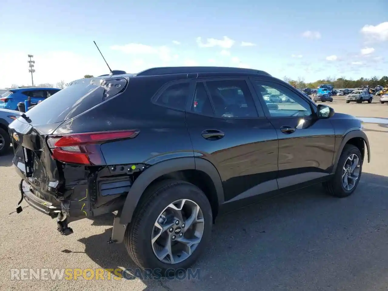 3 Photograph of a damaged car KL77LHEP7SC139860 CHEVROLET TRAX 2025