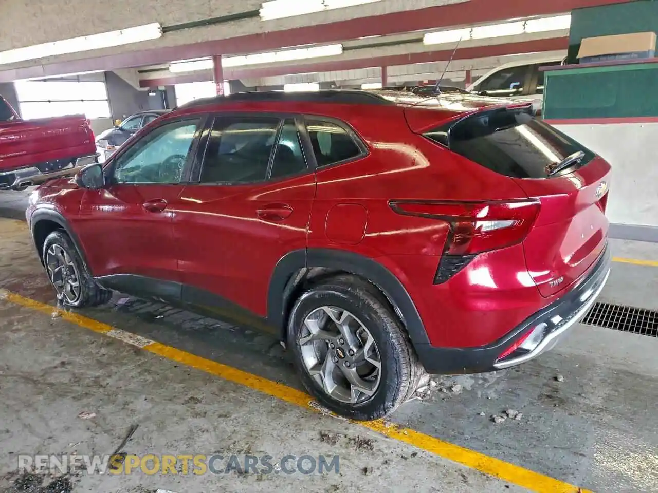 2 Photograph of a damaged car KL77LHEP7SC157047 CHEVROLET TRAX 2025