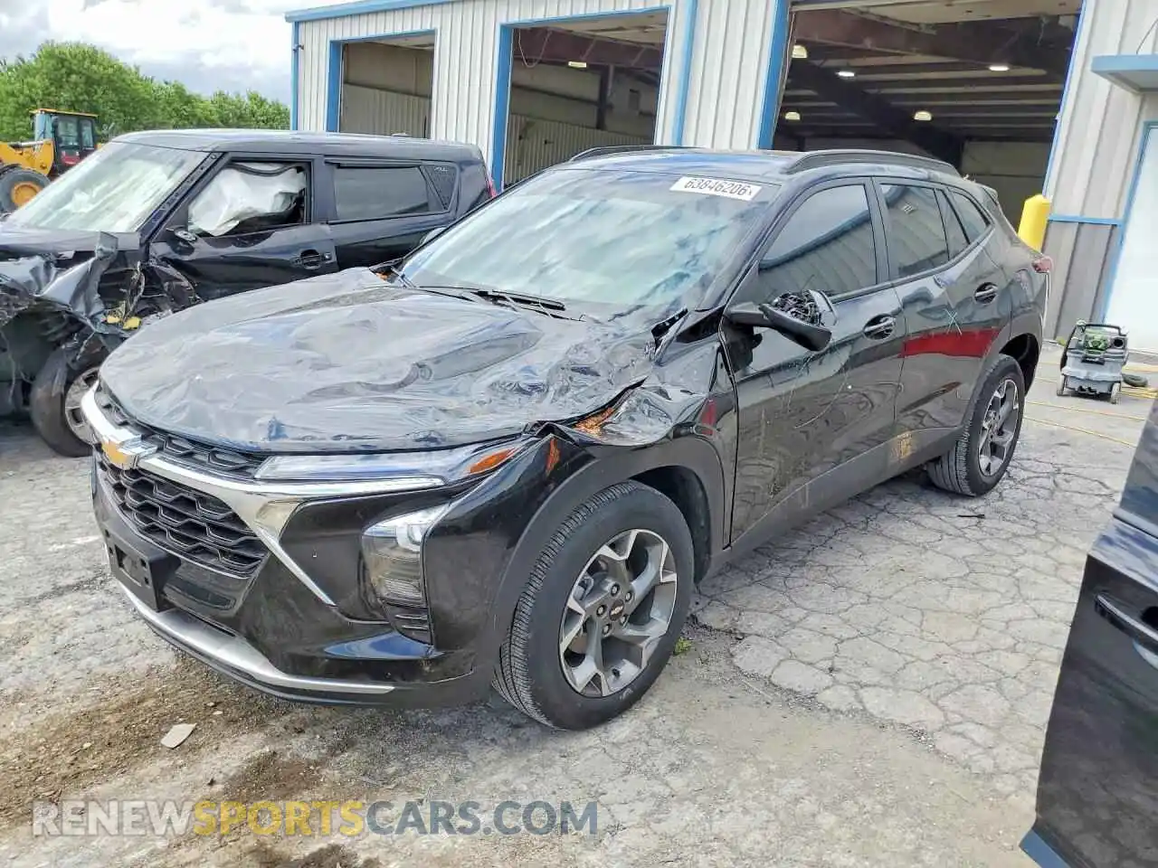 1 fotografías del automóvil dañado KL77LHEP7SC187763 CHEVROLET TRAX 2025