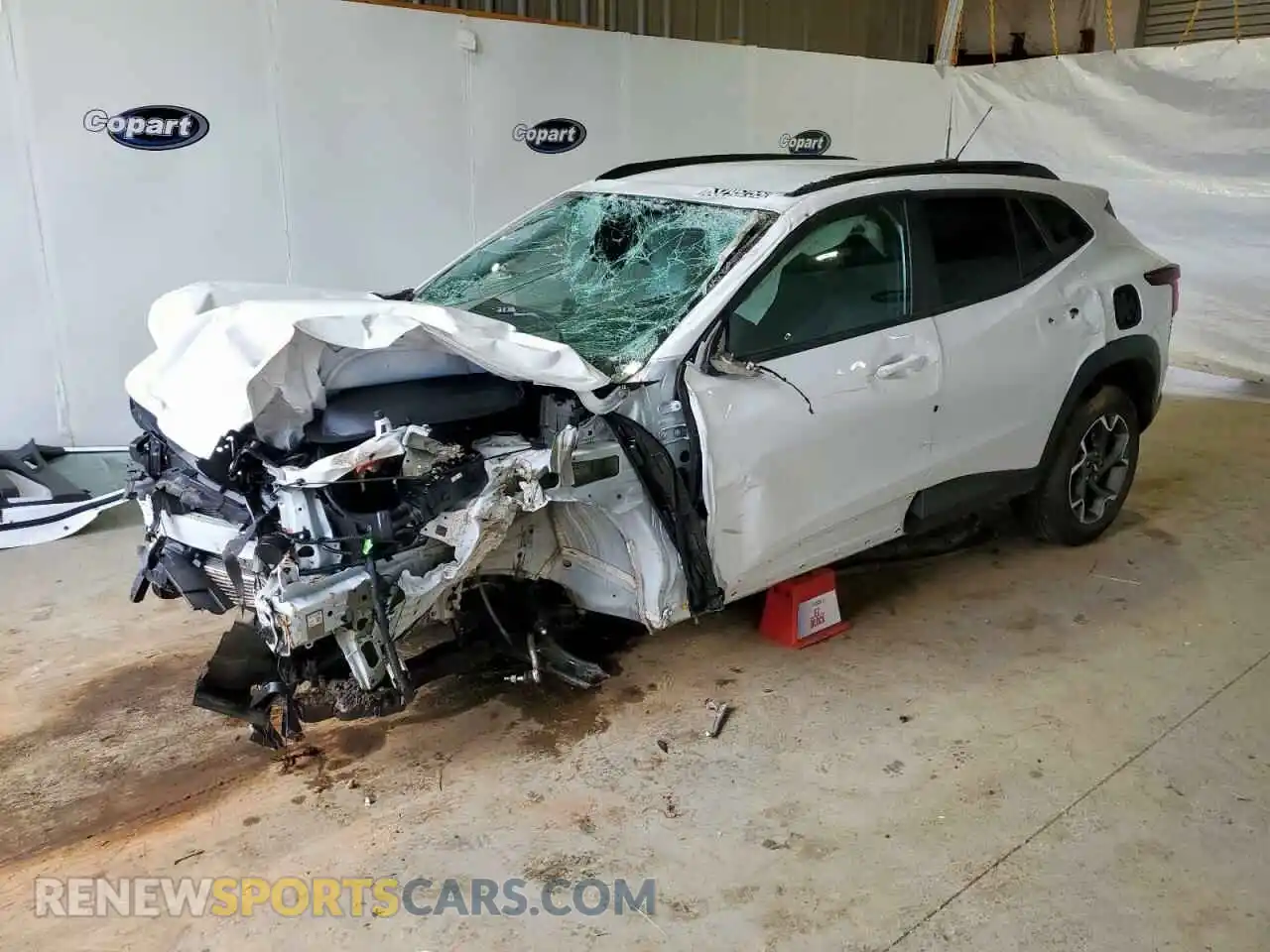 1 Photograph of a damaged car KL77LHEP7SC192851 CHEVROLET TRAX 2025