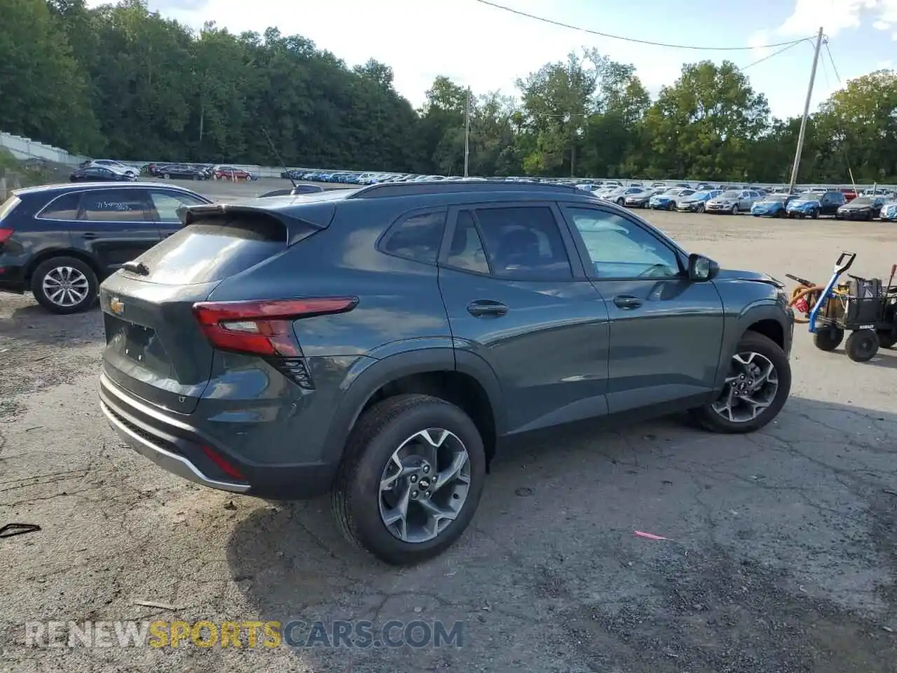 3 Photograph of a damaged car KL77LHEP7SC217960 CHEVROLET TRAX 2025
