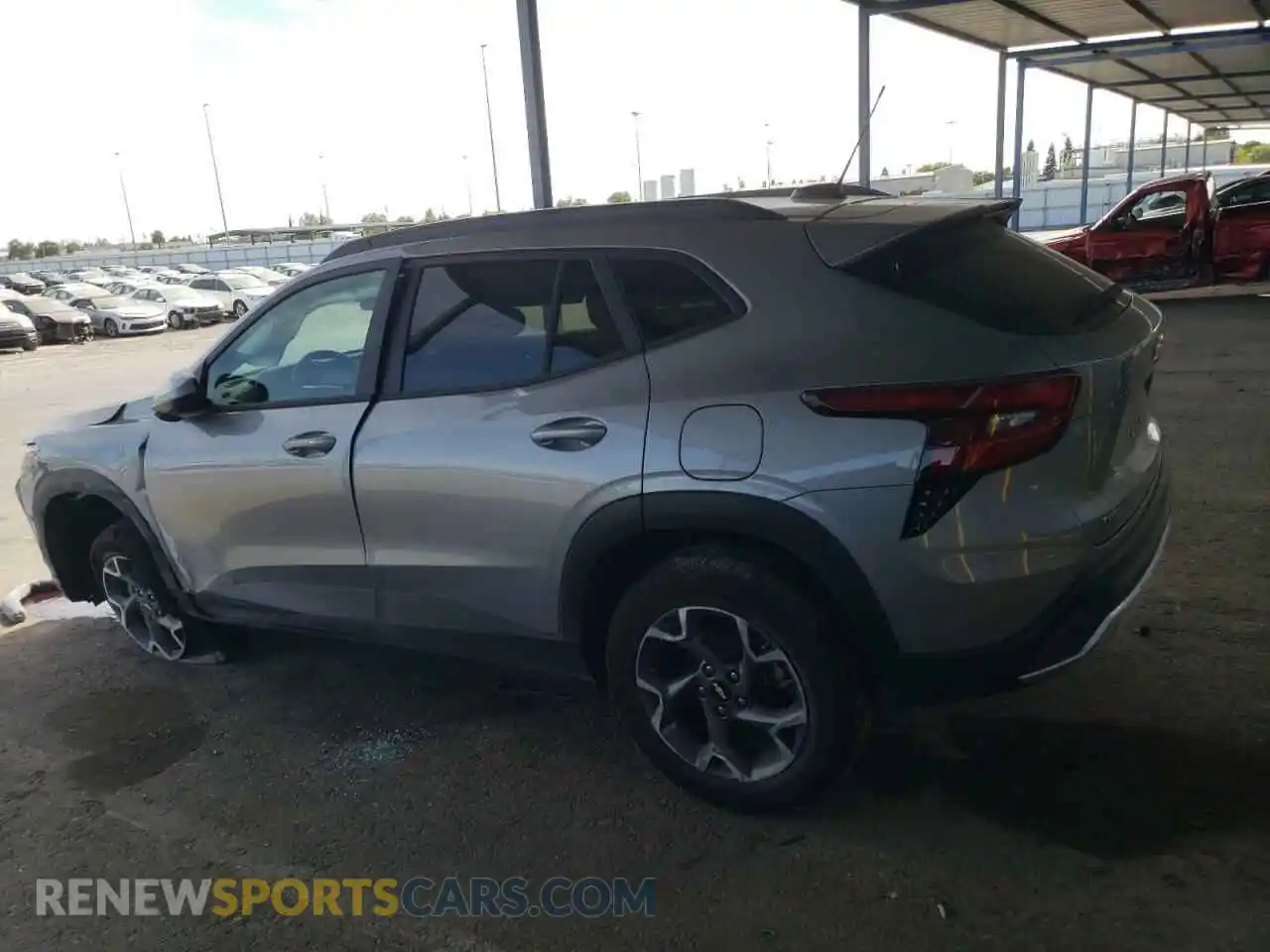 2 Photograph of a damaged car KL77LHEP7SC239540 CHEVROLET TRAX 2025