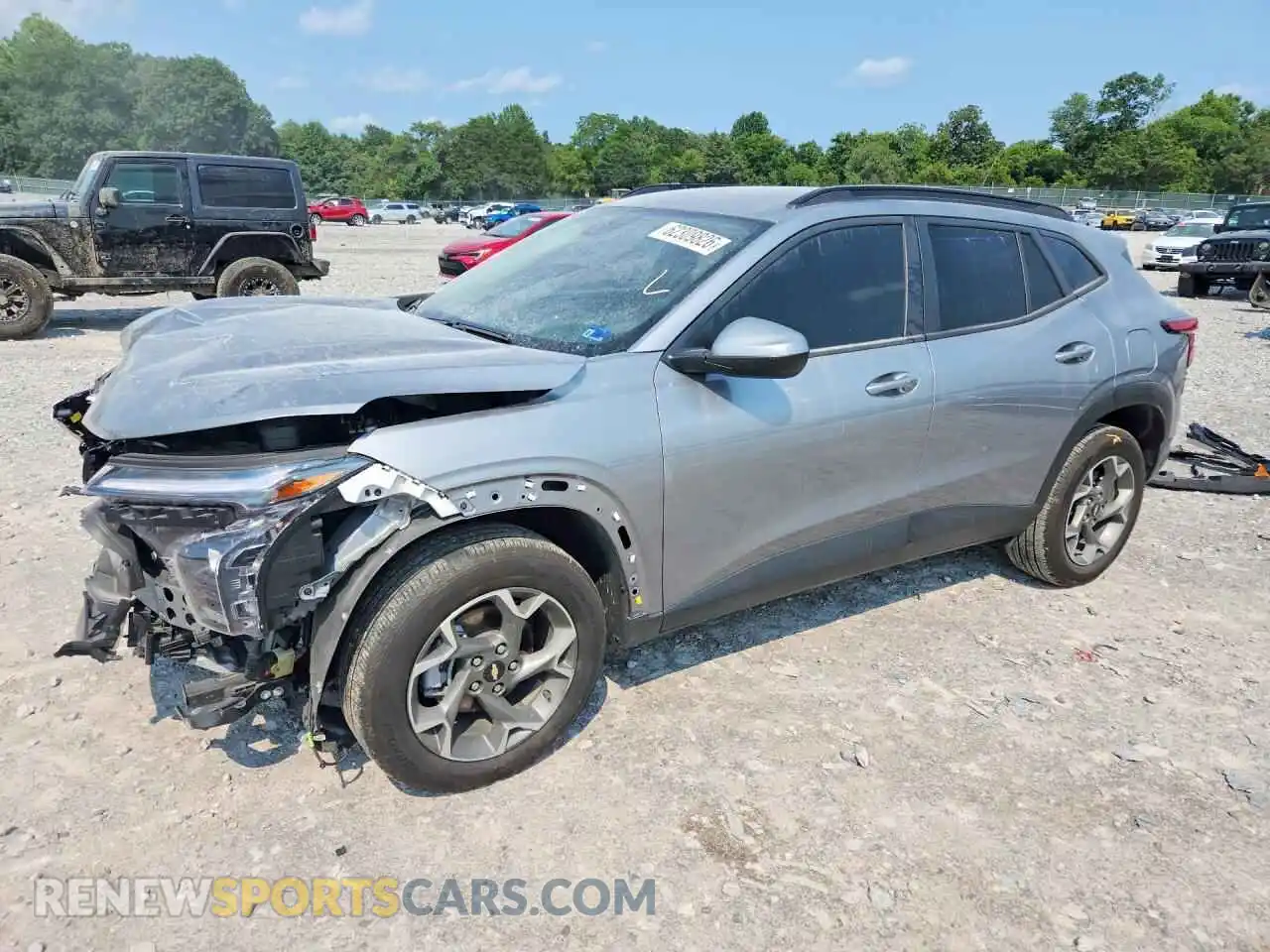 1 fotografías del automóvil dañado KL77LHEP7SC240722 CHEVROLET TRAX 2025