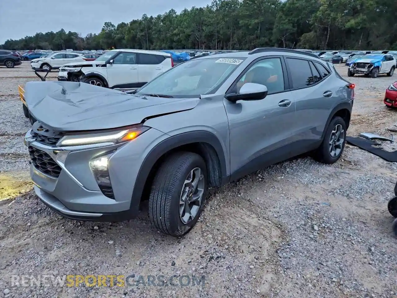 1 Photograph of a damaged car KL77LHEP7SC258797 CHEVROLET TRAX 2025