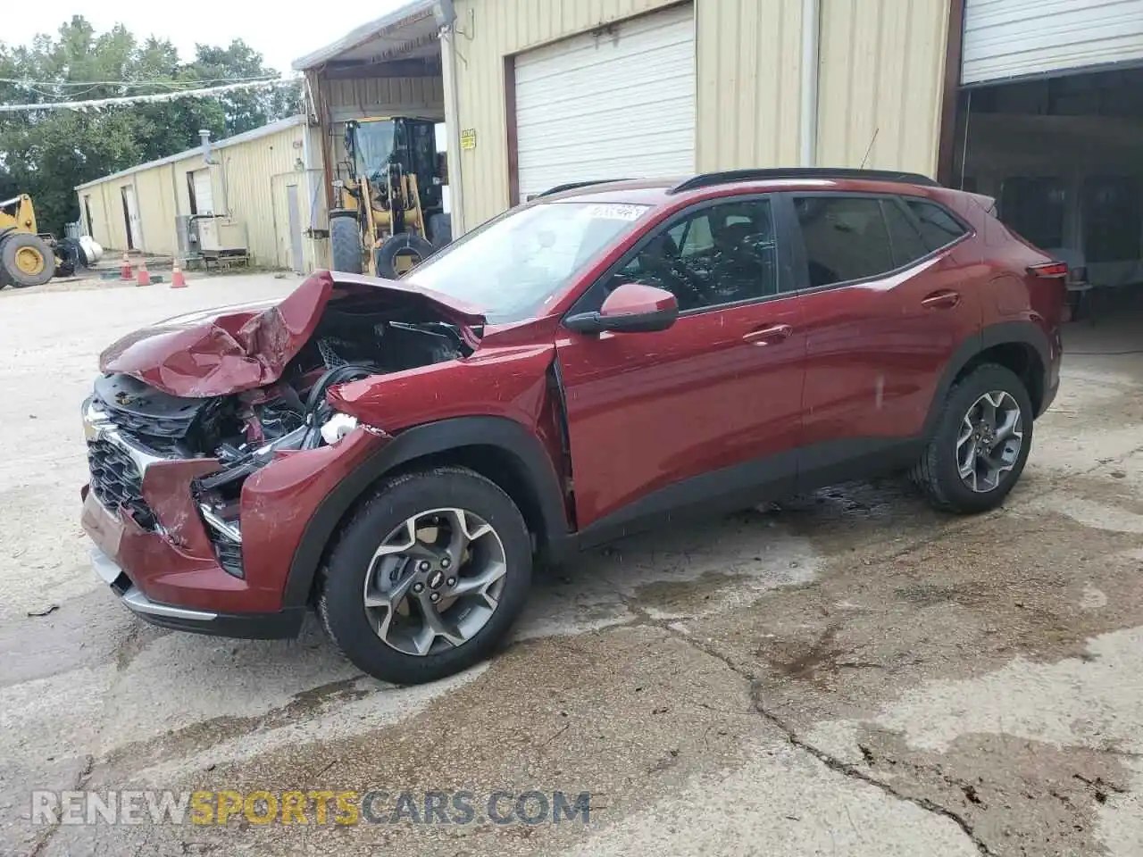1 Photograph of a damaged car KL77LHEP7SC280153 CHEVROLET TRAX 2025