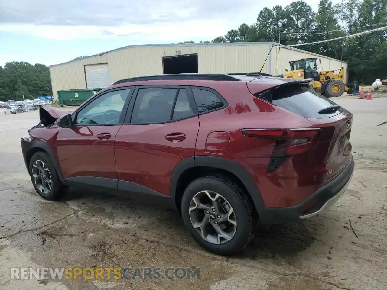 2 Photograph of a damaged car KL77LHEP7SC280153 CHEVROLET TRAX 2025