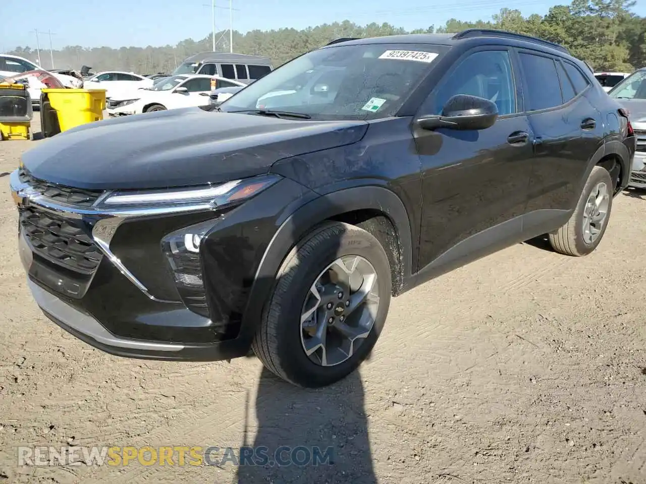 1 Photograph of a damaged car KL77LHEP7SC333496 CHEVROLET TRAX 2025