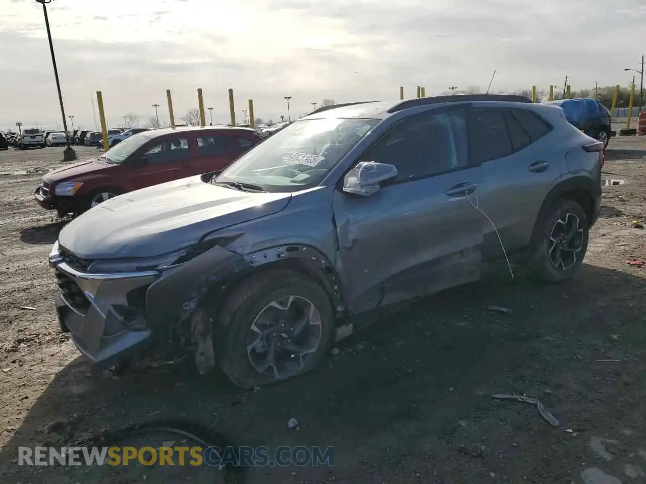 1 Photograph of a damaged car KL77LHEP8SC007822 CHEVROLET TRAX 2025
