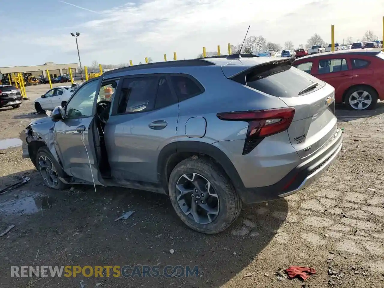 2 Photograph of a damaged car KL77LHEP8SC007822 CHEVROLET TRAX 2025