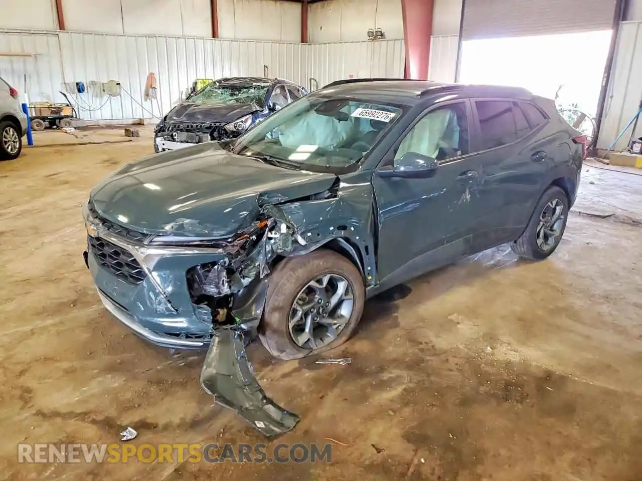 1 fotografías del automóvil dañado KL77LHEP8SC039105 CHEVROLET TRAX 2025